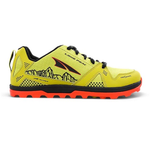 Altra Lone Peak Hardloopschoenen Kinderen Citroen (NL-RSJ)